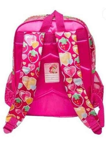 Mochila Escolar Costa Moranguinho Rosa Max Log Parcelamento Sem Juros