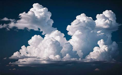 The Photo of the Fluffy Clouds Background Wallpaper 30000511 Stock Photo at Vecteezy