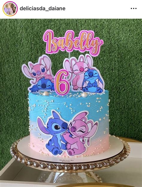Bolo De Aniversário Lilo E Stitch