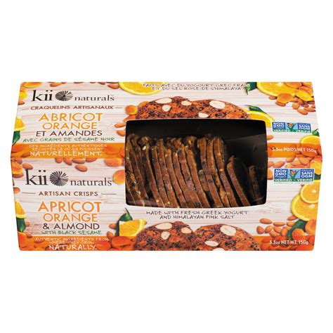 Apricot Orange Almond Crisps