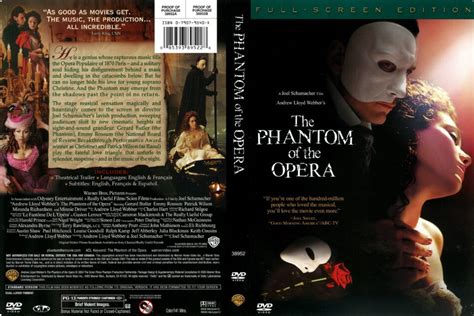 Phantom Of The Opera Book Cover