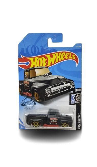 Miniatura Hot Wheels Pickup Custom 56 Ford Truck Rod Squad Carrinho De Brinquedo Magazine Luiza