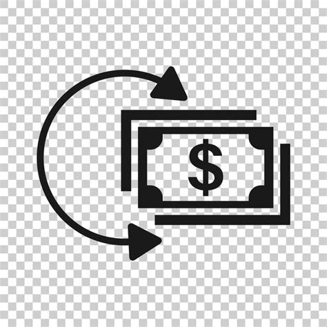 Premium Vector Income Rate Increase Icon In Flat Style Finance