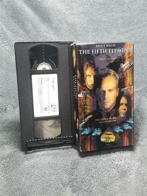 The Fifth Element Vhs Bruce Willis Glossy Cover Picclick Uk