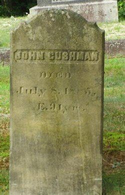 John Cushman Find A Grave Memorial