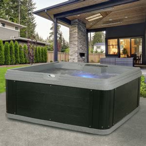 Aqualife By Strong Spas Ariana 6 Person 30 Jet Lounger Hot Tub Spa With Built In Ice Bucket