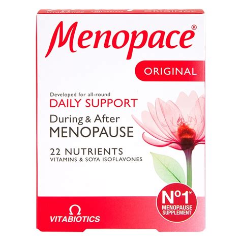 Vitabiotics Menopace 30 Tablets | Holland & Barrett