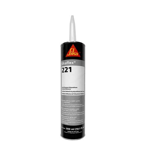 Sikaflex 221 Multi Purpose One Component Polyurethane Sealant