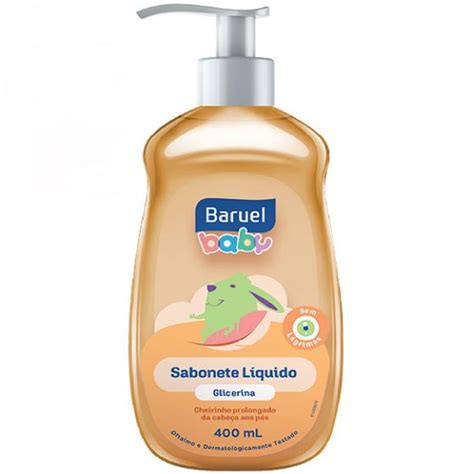 Sabonete L Quido Baruel Baby Glicerina Ml Sabonete Infantil