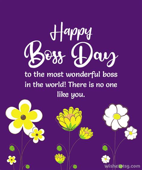 100+ Boss Day Wishes, Quotes and Messages | WishesMsg