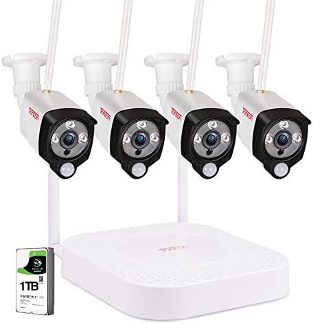 Audio Recording Tonton P Full Hd Security Camera System Wireless