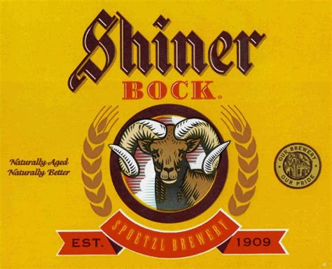 Photo of Shiner Bock beer Label