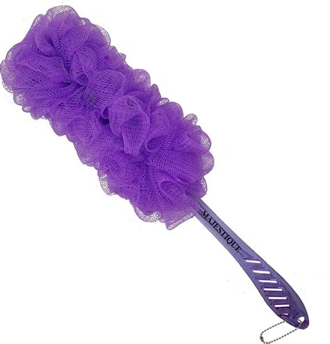 Majestique Back Scrubber For Shower Loofah Long Handle Bath