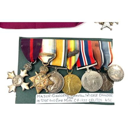 Selection Of World War Military Medals Medals Includes Most