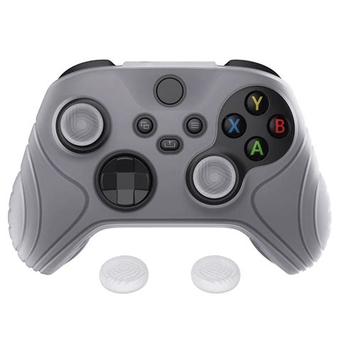 PlayVital Samurai Edition Clear White Anti-slip Controller Grip ...