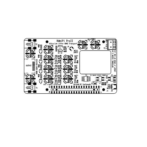 IAN CANADA HDMIPi PRO II Ultra Low Jitter I2S LVDS HDMI 32bit 1536kHz