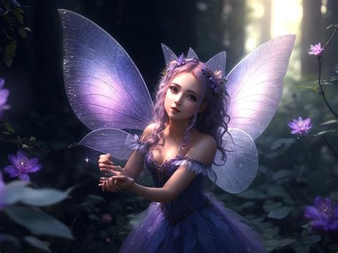 Premium Photo A Magic Fairy Generative Ai