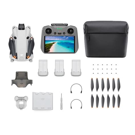 Drone Dji Mini 4 Pro 4k Fly More Combo Plus Dji Rc 2 Com Tela Fhd Br Dji044