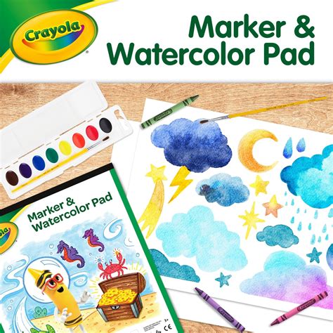 Crayola Marker Water Color Pad