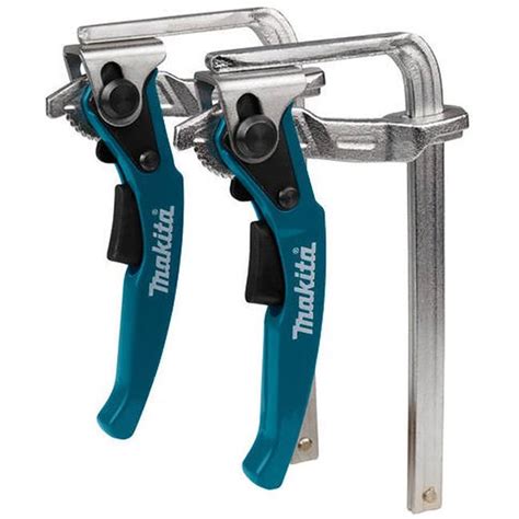 Makita Quick Release Ratcheting Guide Rail Clamp Set