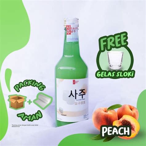 Jual SAJU KOREAN SPARKLING WATER Soju Halal Mojiso Soju Free Sloki