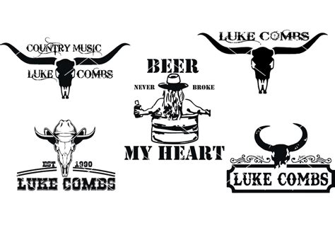 Luke Combs Svg Luke Combs Shirt Country Music Svg Western Etsy