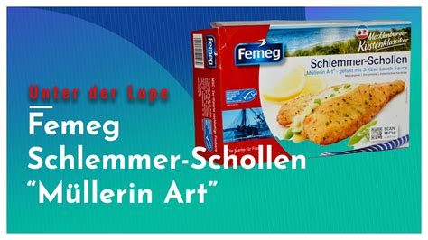 Unter Der Lupe Femeg Schlemmer Schollen M Llerin Art Youtube