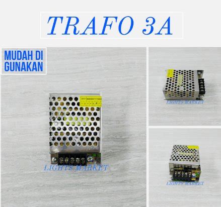 Jual TRAFO 5A Adaptor 5 Ampere Power Supply Switching 12V 12 Volt LED