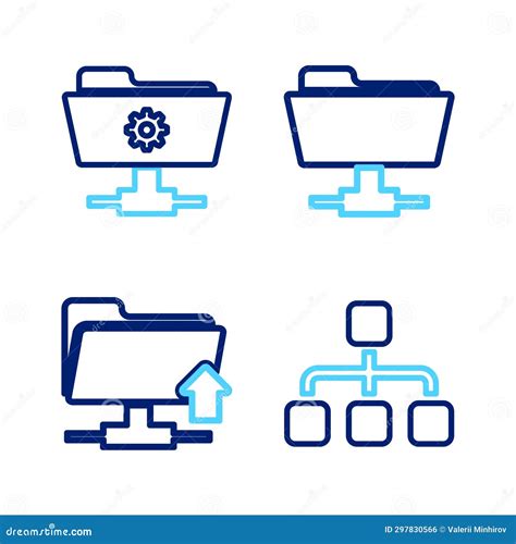 Set Line Hierarchy Organogram Chart Ftp Folder Upload And Settings