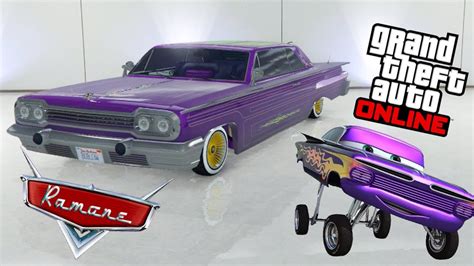 GTA 5 Online How To Make Ramone From Disney Pixar Cars Purple Paint