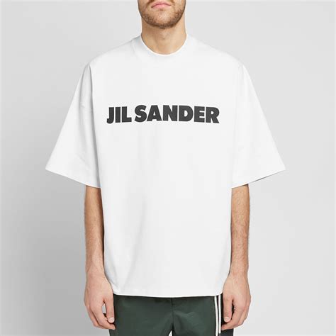 Jil Sander Logo Tee Ultra White END UK