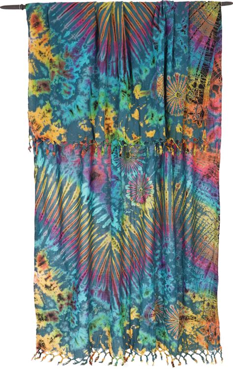 Batik Sarong Wall Hanging Beach Towel Wrap Skirt Tie Dye Design