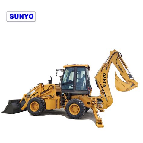 Sunyo Backhoe Loader Wz Model Is Wheel Loader And Excavator As