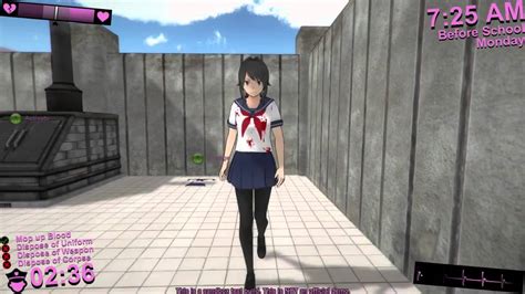 病嬌模擬器 Yandere Simulator 如何保護學長純潔的愛 中文字幕 YouTube