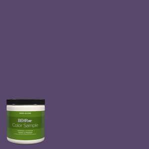 Behr Premium Plus Gal P Proper Purple Semi Gloss Enamel Low