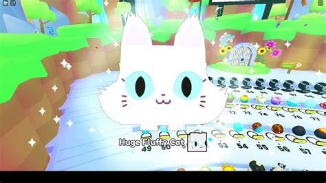 Hatching Huge Fluffy Cat In Pet Simulator Ps Roblox Youtube