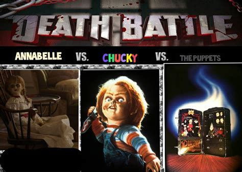 Annabelle vs. Chucky vs. The Puppets Whowouldwin? by terius11 on DeviantArt