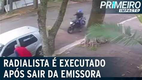 Radialista é executado a tiros na saída de emissora em Pedro Juan