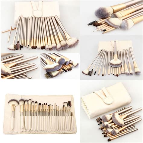 PCS Makeup Brushes Kit Cosmetic Make Up Set For Professional With Pouch