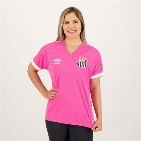 Umbro Santos 2023 Pink October Women Jersey FutFanatics