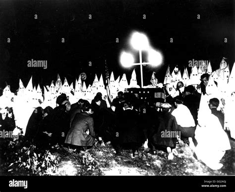 Una Cerimonia Del Ku Klux Klan Immagini E Fotografie Stock Ad Alta