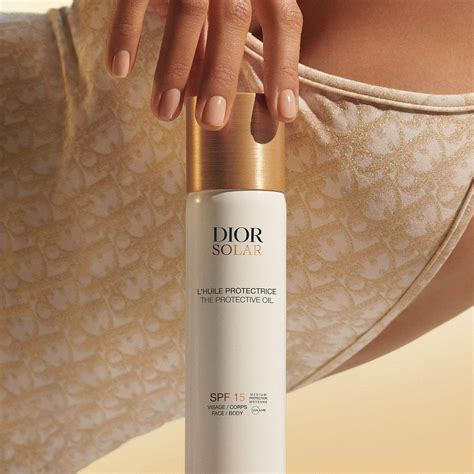 Dior Solar Face And Body Oil Spf Olejek Do Opalania Z Filtrem