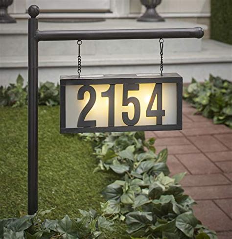 10 Best Solar Street Address Signs | Our Top Picks in 2022 - Best ...