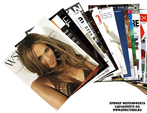 Обложка журнала, фото на обложку журнала