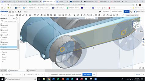 Modeling Automoblox C R In Onshape Vid Youtube