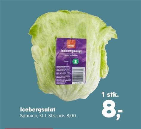 Icebergsalat Tilbud Hos Superbrugsen