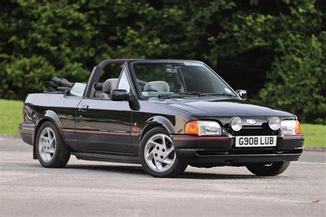 Lot 183 1989 Ford Escort Xr3i Cabriolet