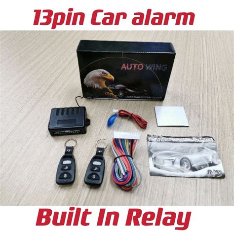 car alarm system set alarm remote door central lock security system