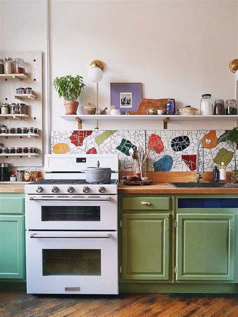 14 Green Kitchen Cabinet Paint Colors We Swear By | domino