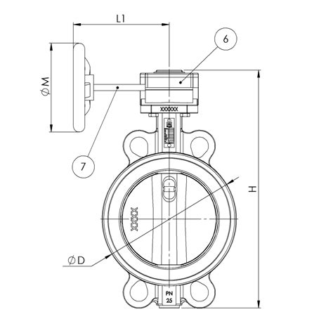 Butterfly Valve W Dn100 Pn16 Nor Am Management Llc